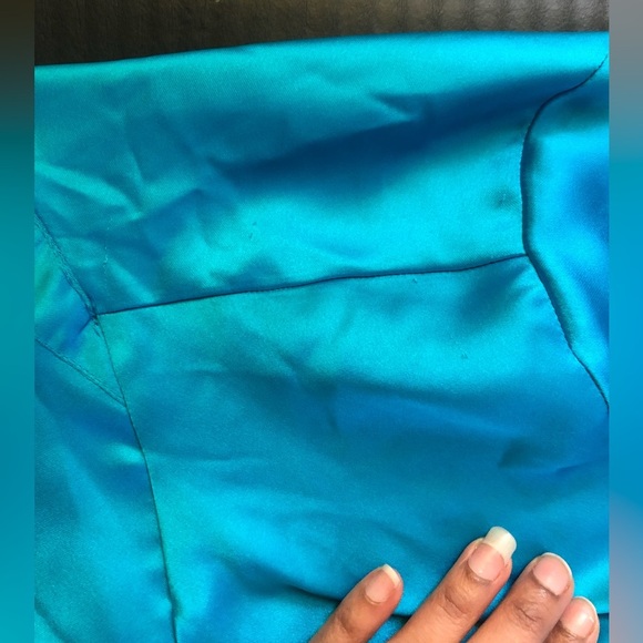 Zara button down satin dress - Picture 15 of 17